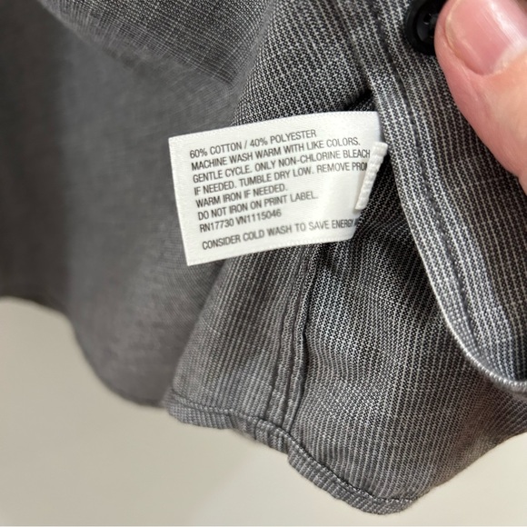 Men’s long sleeve button down shirt - Picture 6 of 6